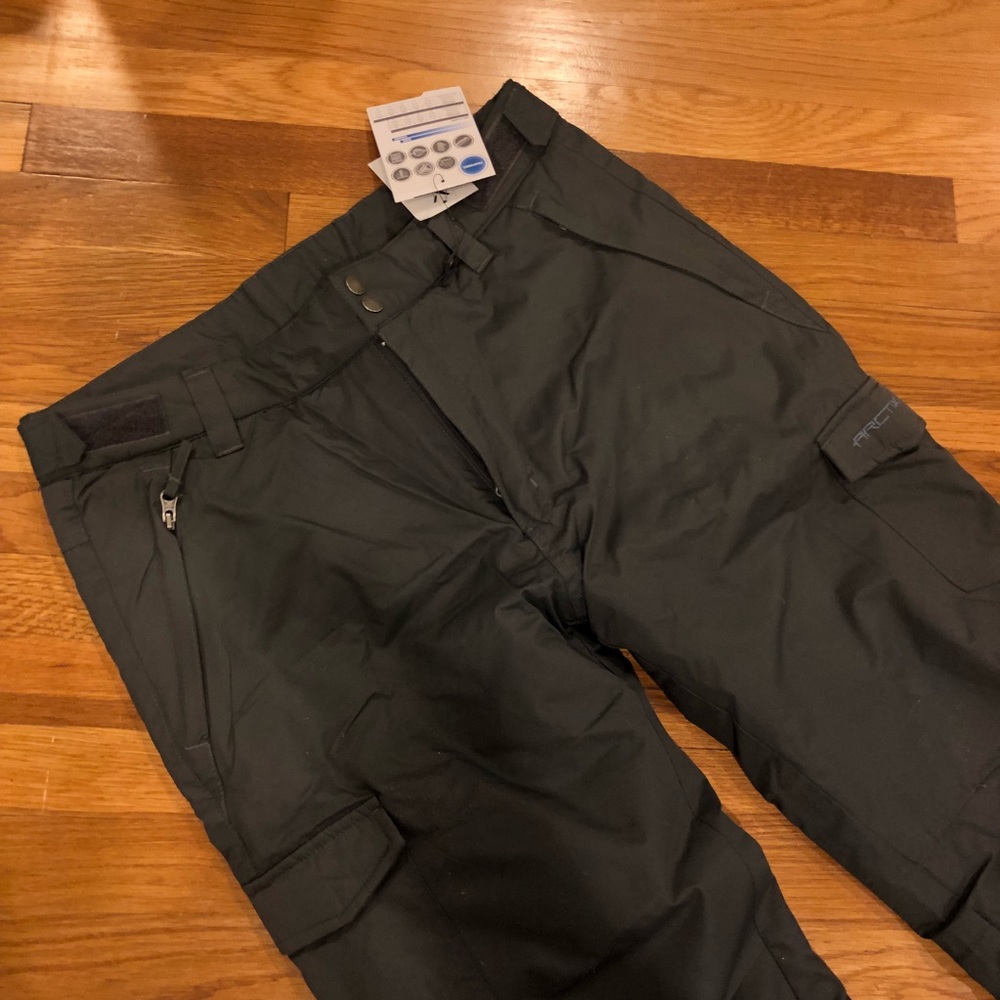 Men’s Cargo Snow Pants Size L